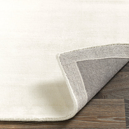 Ivory 85% VISCOSE Viscose Berlin Distressed Rug Collection
