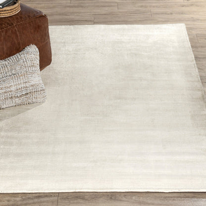 Ivory 85% VISCOSE Viscose Berlin Distressed Rug Collection