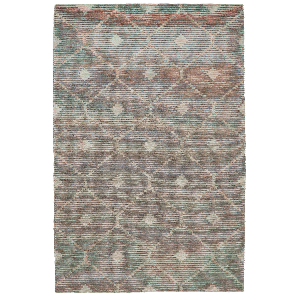 Stone Gray 60% Wool Wool & Wool Blend Rustica Rug Collection