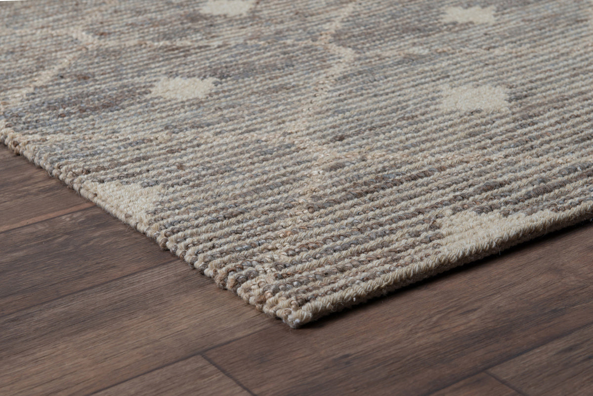 Stone Gray 60% Wool Wool & Wool Blend Rustica Rug Collection