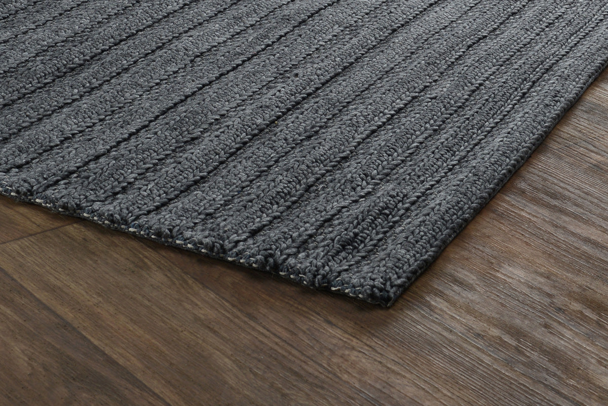 Charcoal 60% Wool Wool & Wool Blend Camden Rug Collection