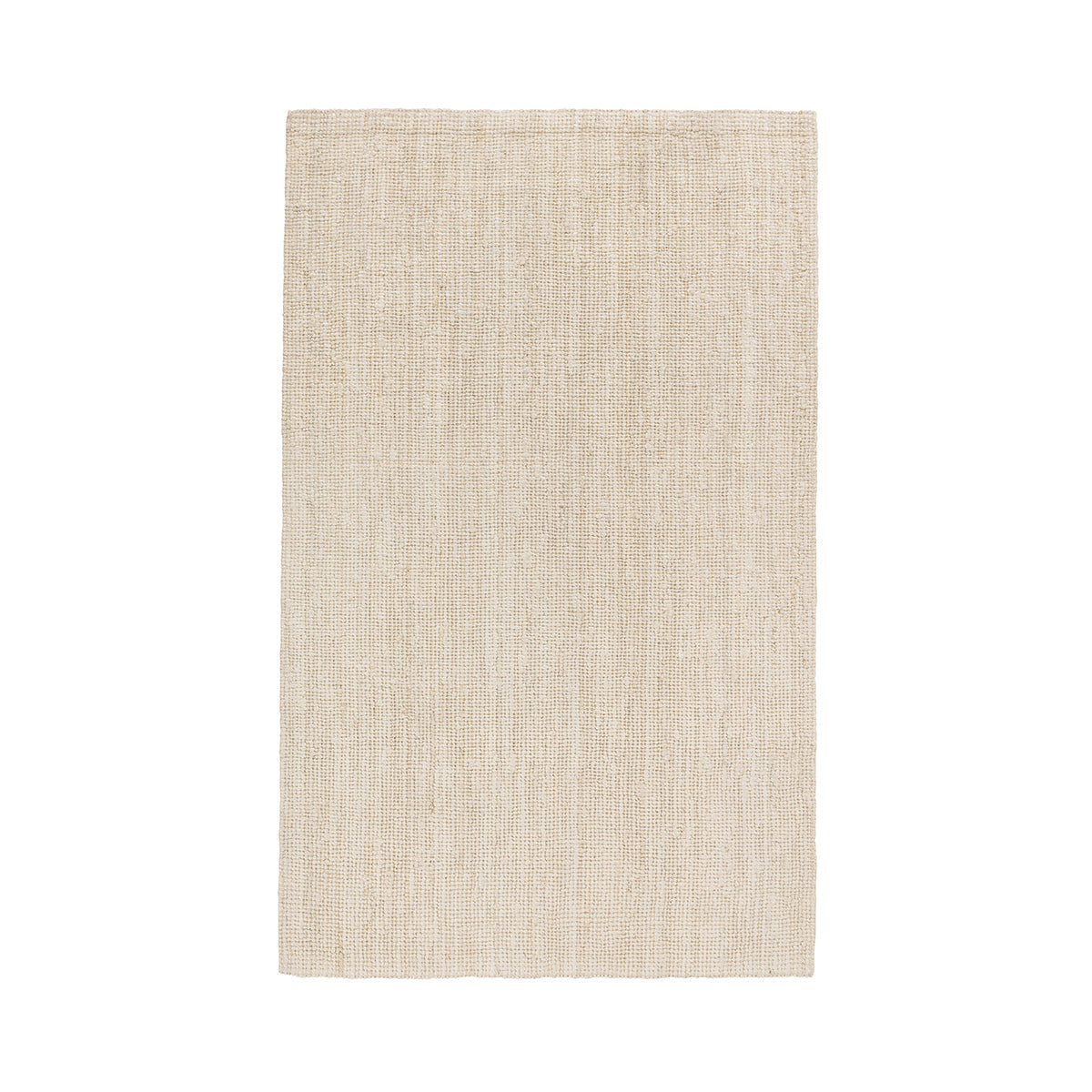 Ivory 100% Jute Jute & Seagras Mini Boucle Rug Collection