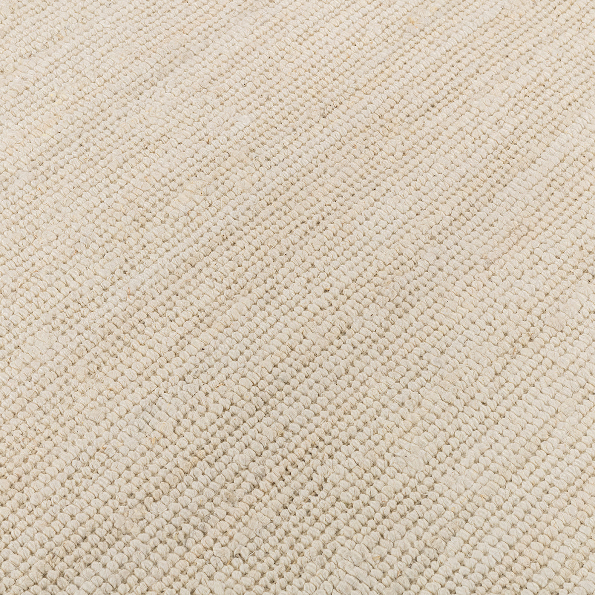 Ivory 100% Jute Jute & Seagras Mini Boucle Rug Collection