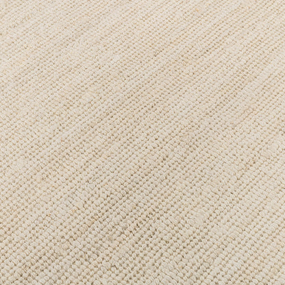 Ivory 100% Jute Jute & Seagras Mini Boucle Rug Collection