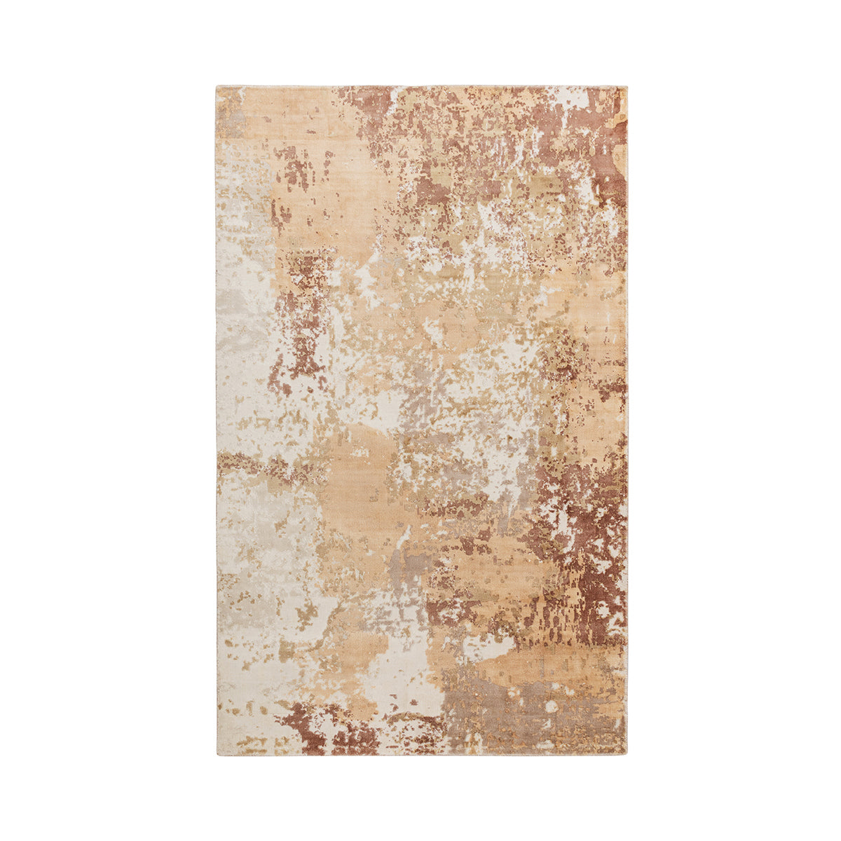 Ginger Multi 90% Viscose Viscose Vienna Distressed Rug Collection