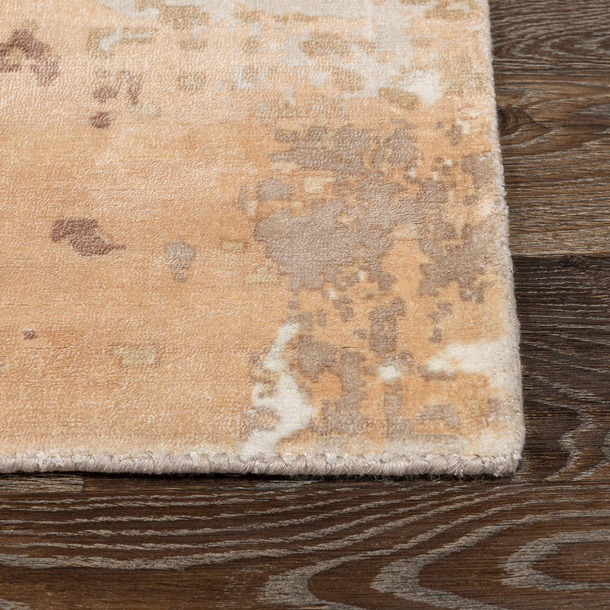 Ginger Multi 90% Viscose Viscose Vienna Distressed Rug Collection