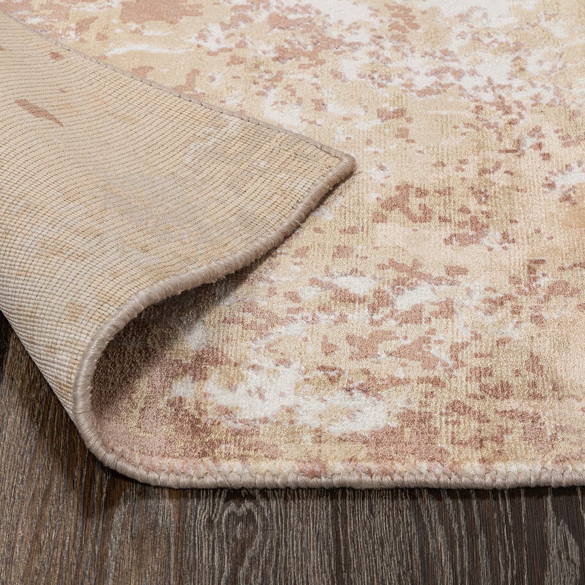 Ginger Multi 90% Viscose Viscose Vienna Distressed Rug Collection