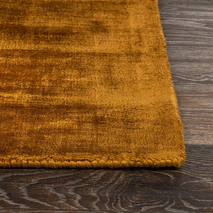 Vintage Gold 85% VISCOSE Viscose Berlin Distressed Rug Collection