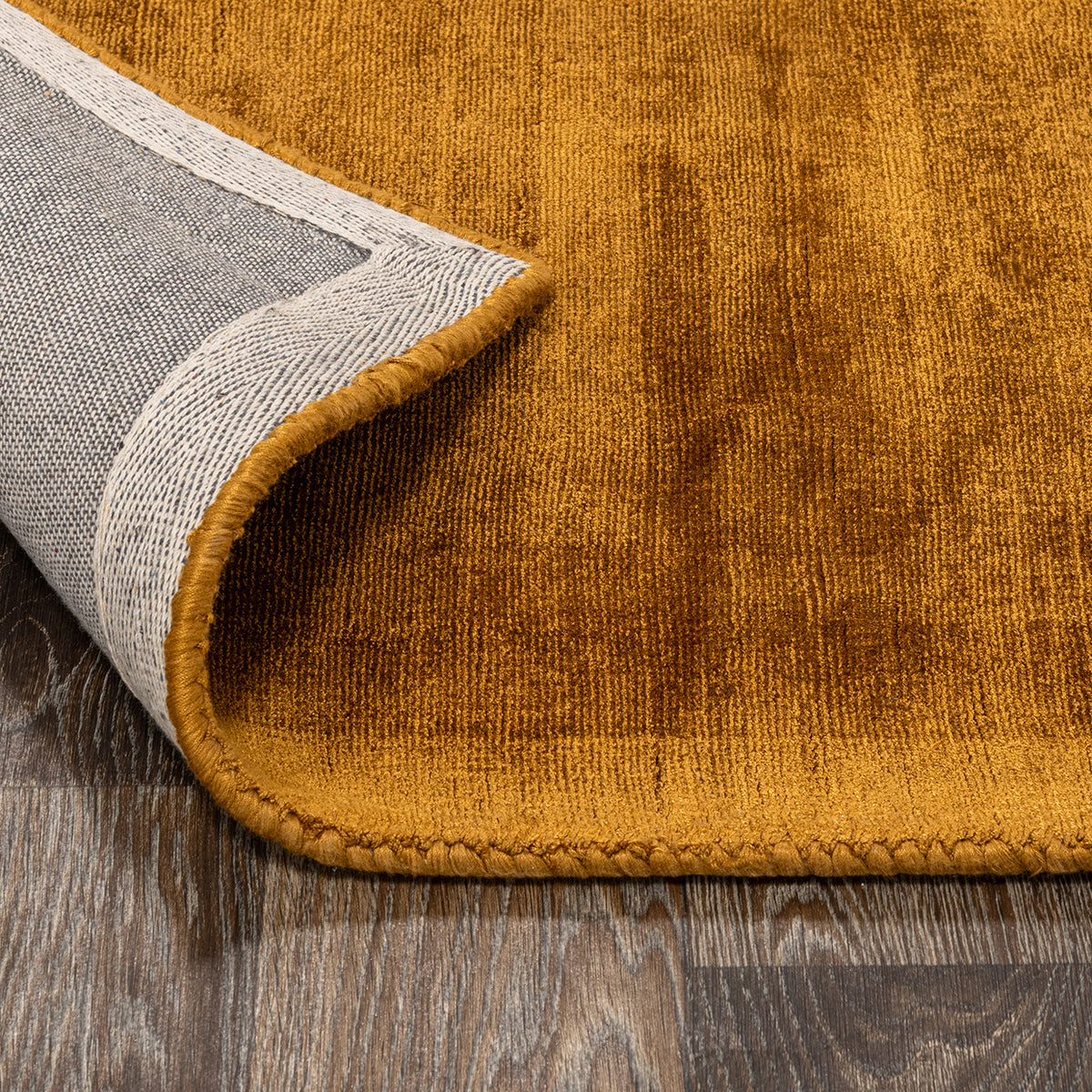 Vintage Gold 85% VISCOSE Viscose Berlin Distressed Rug Collection