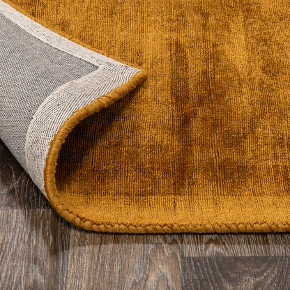Vintage Gold 85% VISCOSE Viscose Berlin Distressed Rug Collection
