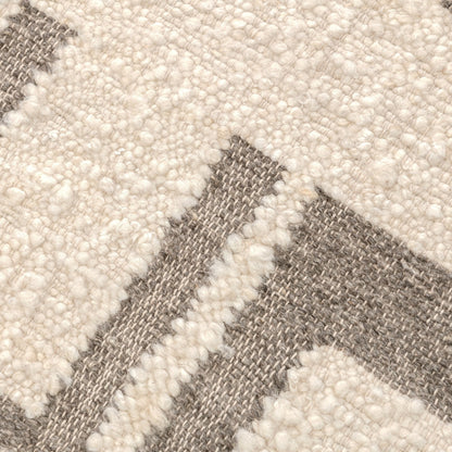 Charcoal/Ivory Wool & Wool Blend Kavala Rug Collection