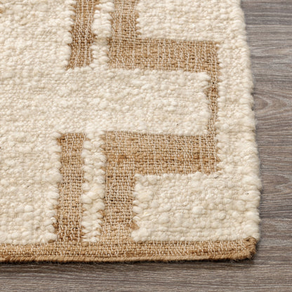 Natural/Ivory Wool & Wool Blend Kavala Rug Collection