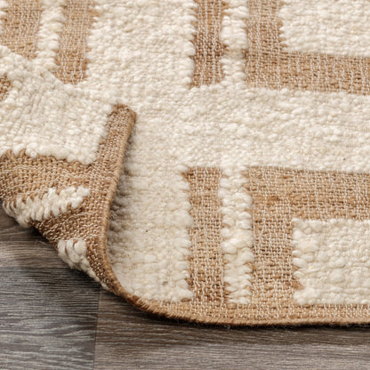 Natural/Ivory Wool & Wool Blend Kavala Rug Collection