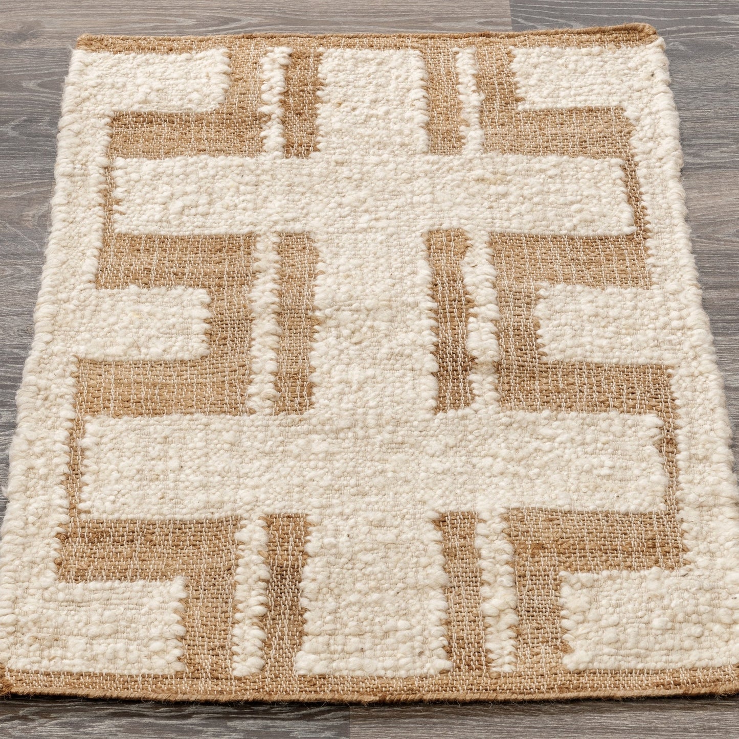 Natural/Ivory Wool & Wool Blend Kavala Rug Collection