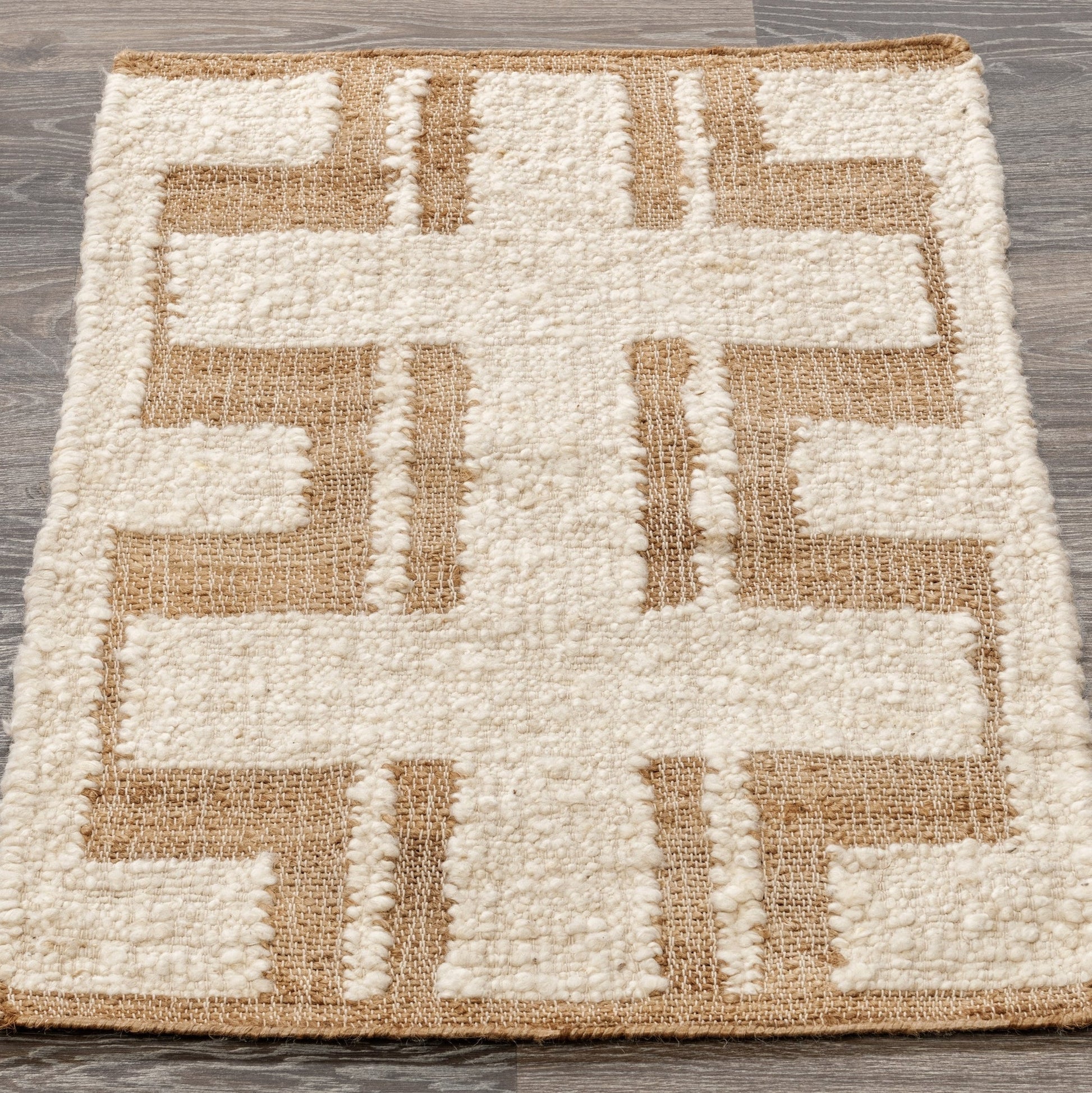 Natural/Ivory Wool & Wool Blend Kavala Rug Collection