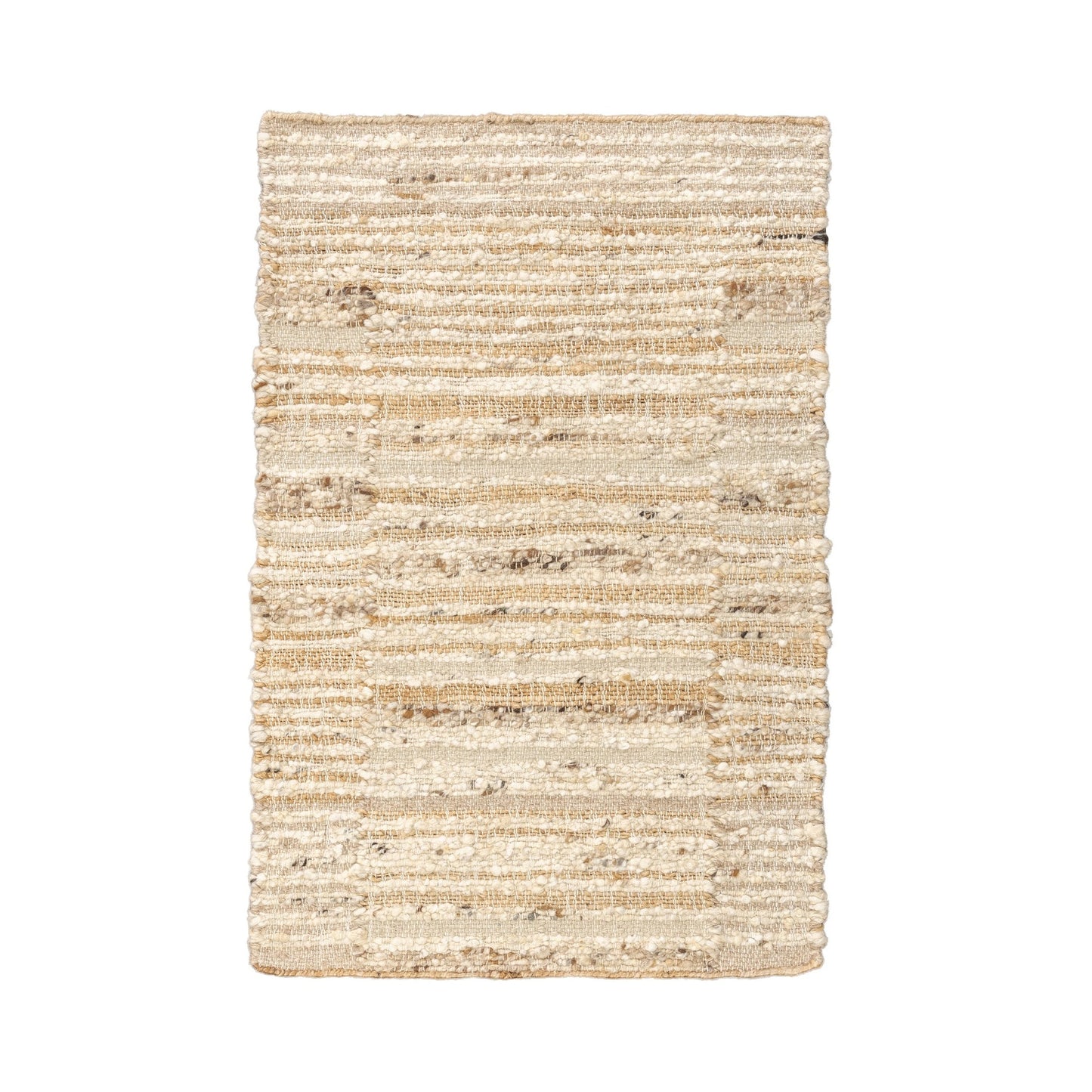 Wool & Wool Blend Idra Rug -Natural/Ivory Collection
