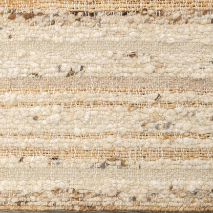 Wool & Wool Blend Idra Rug -Natural/Ivory Collection