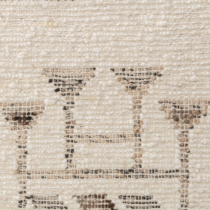 Ivory/Brown Multi Wool & Wool Blend Gazi Rug Collection