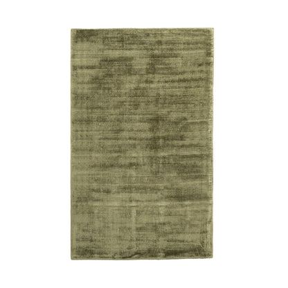 Olive Green 85% Viscose Viscose Berlin Distressed Rug Collection