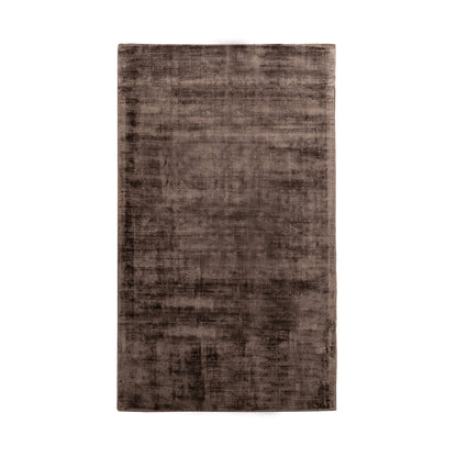 Ganache Brown 85% Viscose Viscose Berlin Distressed Rug Collection