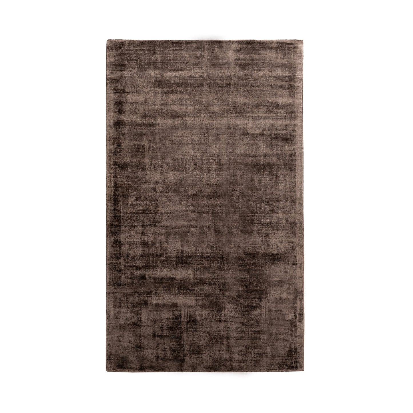 Ganache Brown 85% Viscose Viscose Berlin Distressed Rug Collection