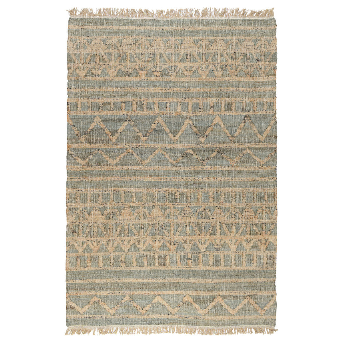Ivy 80% Jute Jute & Seagras Kingston Distressed Rug Collection