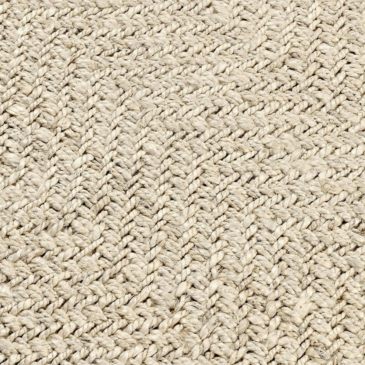 Ivory Jute & Seagras Herringbone Rug Collection