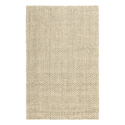 Ivory Jute & Seagras Herringbone Rug Collection