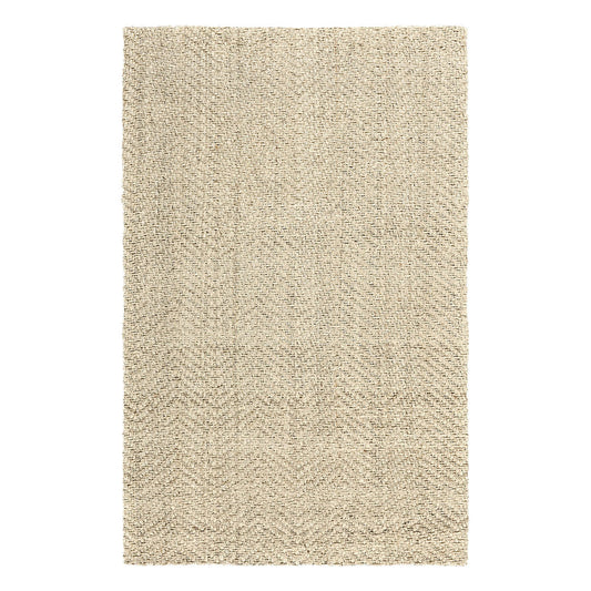 Ivory Jute & Seagras Herringbone Rug Collection