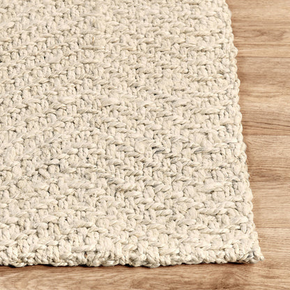 Ivory Jute & Seagras Herringbone Rug Collection