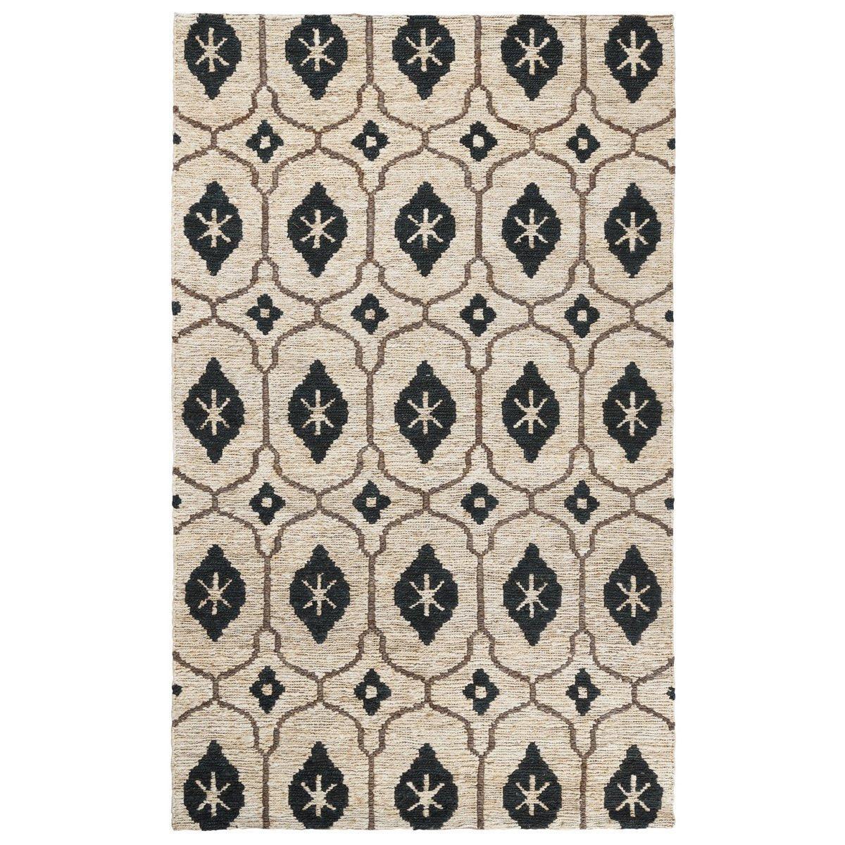 Ivory Multi 100% Jute Jute & Seagras Tanami Soumak Rug Collection