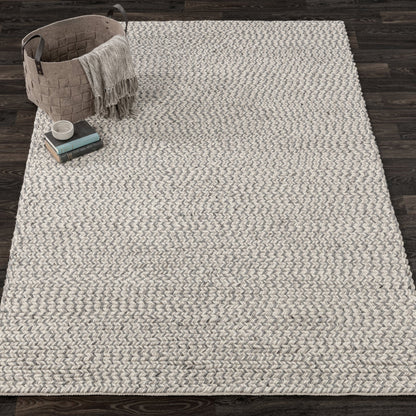 Gray Multi 65% Polyester Wool & Wool Blend Dawson Rug Collection