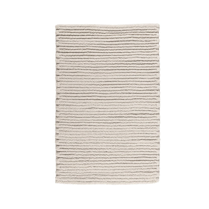 Birch White 65% Polyester Wool & Wool Blend Dawson Rug Collection