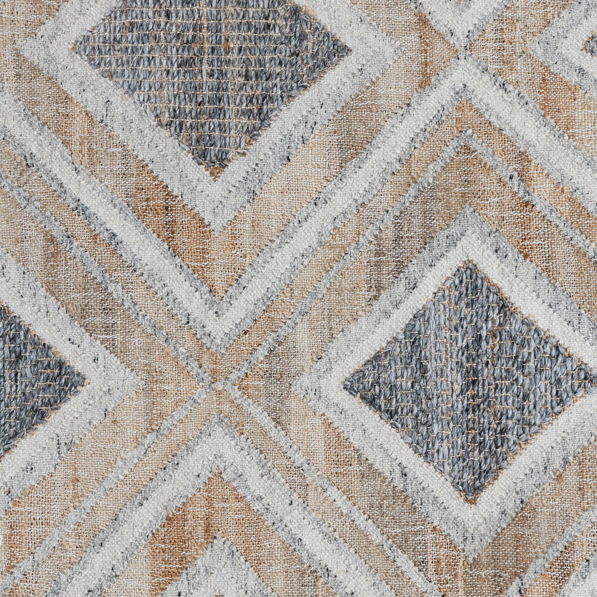 Blue Multi 45% Jute Wool & Wool Blend Laguna Rug Collection