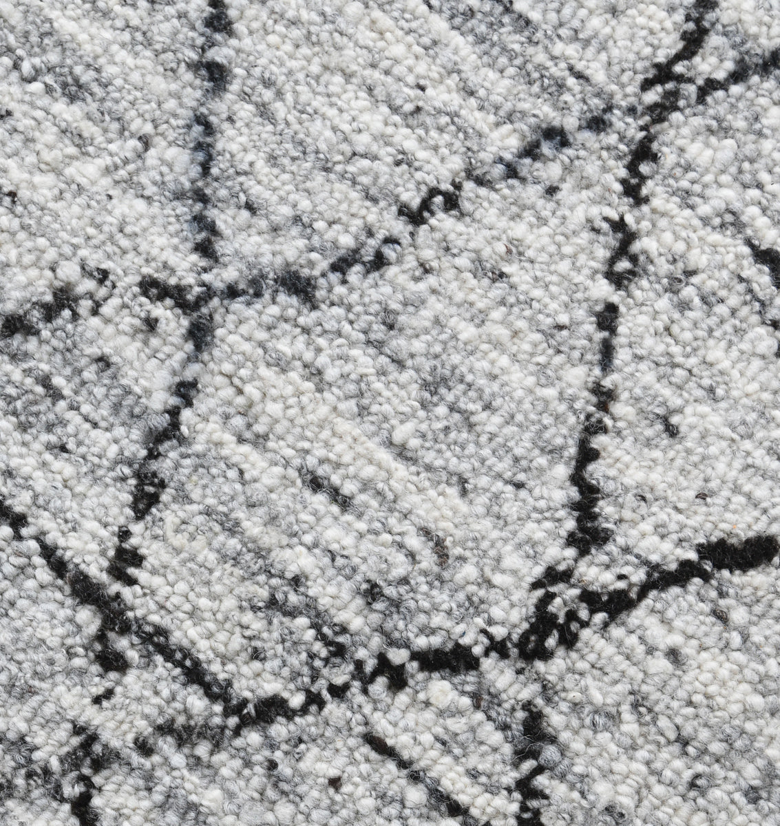 Ivory/Gray Wool & Wool Blend Hastings Rug Collection