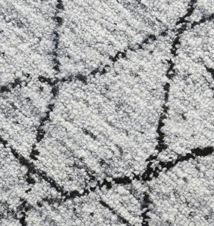 Ivory/Gray Wool & Wool Blend Hastings Rug Collection