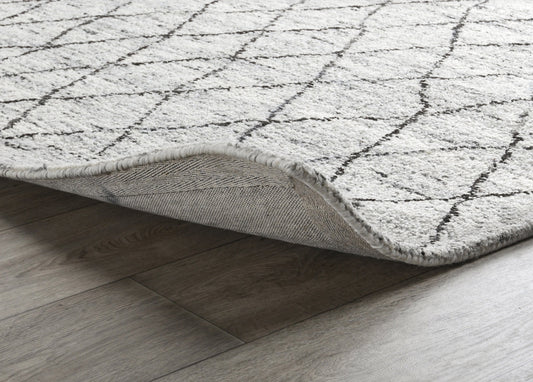 Ivory/Gray Wool & Wool Blend Hastings Rug Collection