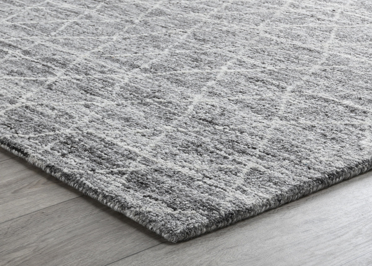 Gray Wool & Wool Blend Hastings Rug Collection