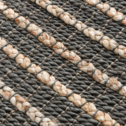 Mineral Blue Jute & Seagras Carlsbad Rug Collection