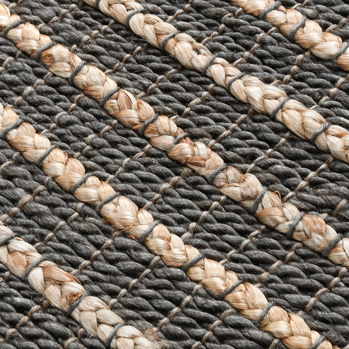Mineral Blue Jute & Seagras Carlsbad Rug Collection