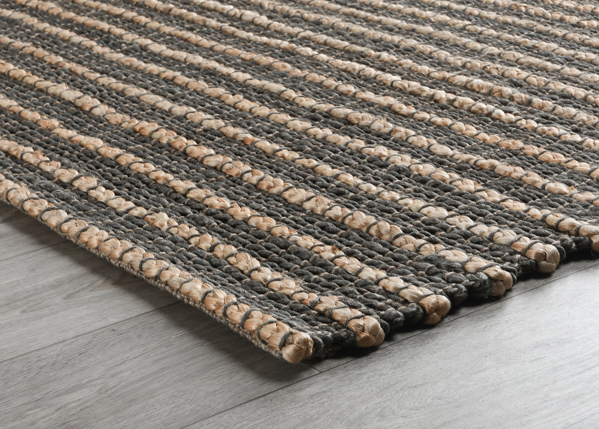 Mineral Blue Jute & Seagras Carlsbad Rug Collection