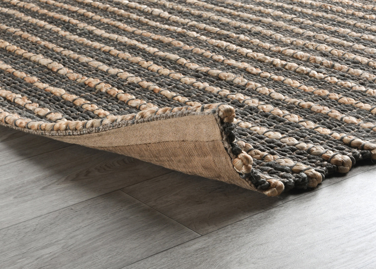 Mineral Blue Jute & Seagras Carlsbad Rug Collection