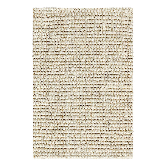 Ivory 85% Jute Jute & Seagras Chunky Loop Rug Collection