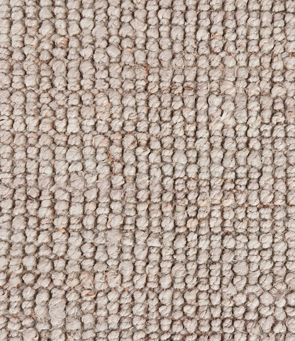 Oatmeal 85% Jute Jute & Seagras Chunky Loop Rug Collection