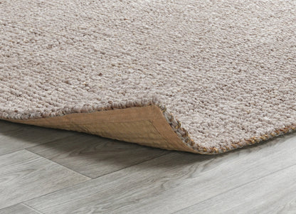 Oatmeal 85% Jute Jute & Seagras Chunky Loop Rug Collection