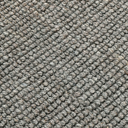 Blue Charcoal 85% Jute Jute & Seagras Chunky Loop Rug Collection