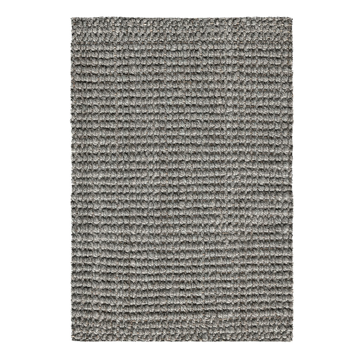 Blue Charcoal 85% Jute Jute & Seagras Chunky Loop Rug Collection