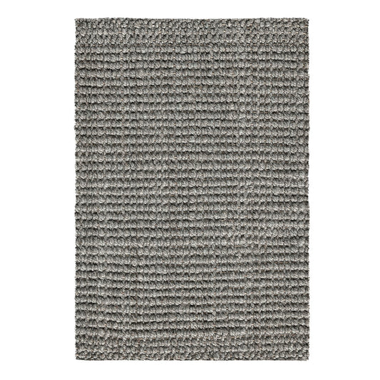 Blue Charcoal 85% Jute Jute & Seagras Chunky Loop Rug Collection