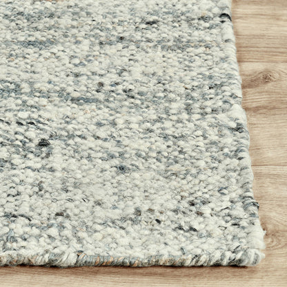 Fog Gray 60% Wool Wool & Wool Blend Oslo Rug Collection