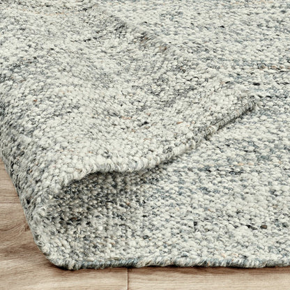 Fog Gray 60% Wool Wool & Wool Blend Oslo Rug Collection